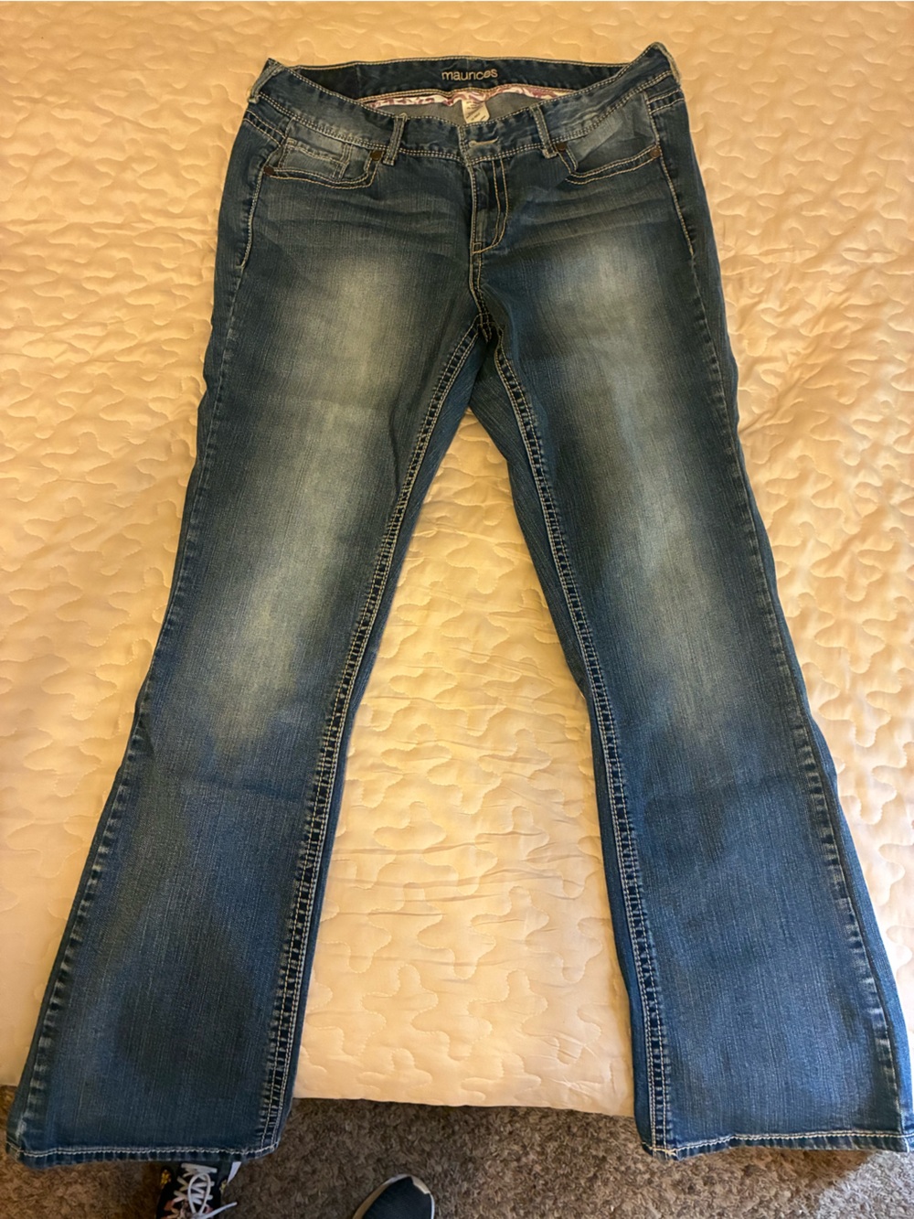 Maurices Medium Blue Bootcut Jeans